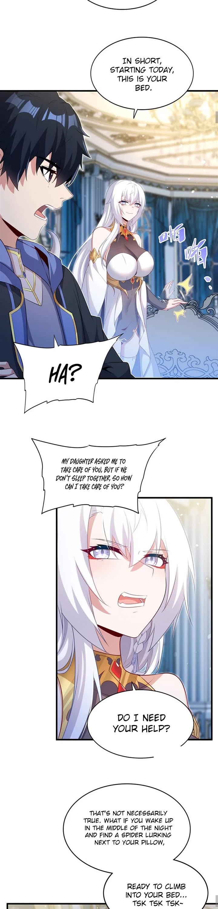Shut Up, Evil Dragon! I Don't Want to Raise a Child With You Anymore Chapter 80 page 8 - Chapter 80: Late-night ward rounds