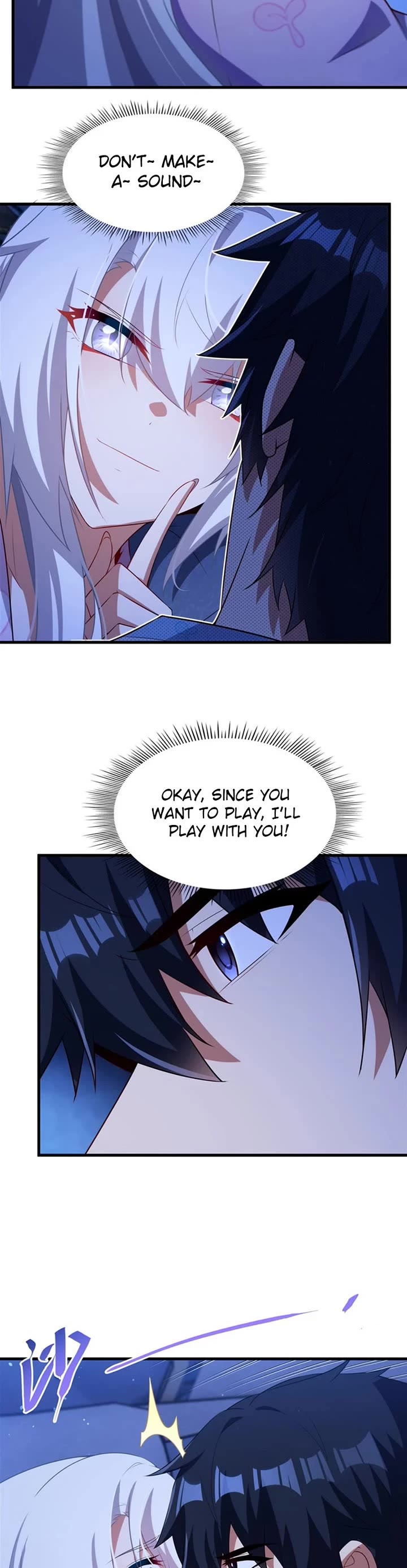 Shut Up, Evil Dragon! I Don't Want to Raise a Child With You Anymore Chapter 81 page 4 - Chapter 81: The Hidden Struggles in Bed