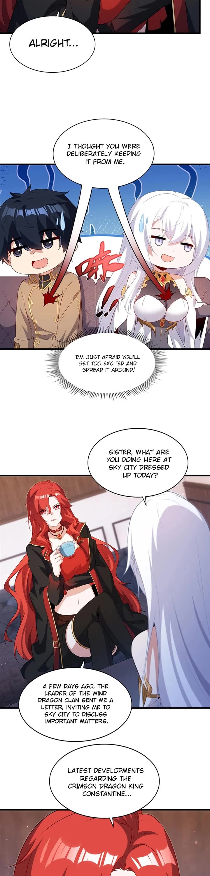 Shut Up, Evil Dragon! I Don't Want to Raise a Child With You Anymore Chapter 82 page 18 - Chapter 82: My Sister's First Kiss