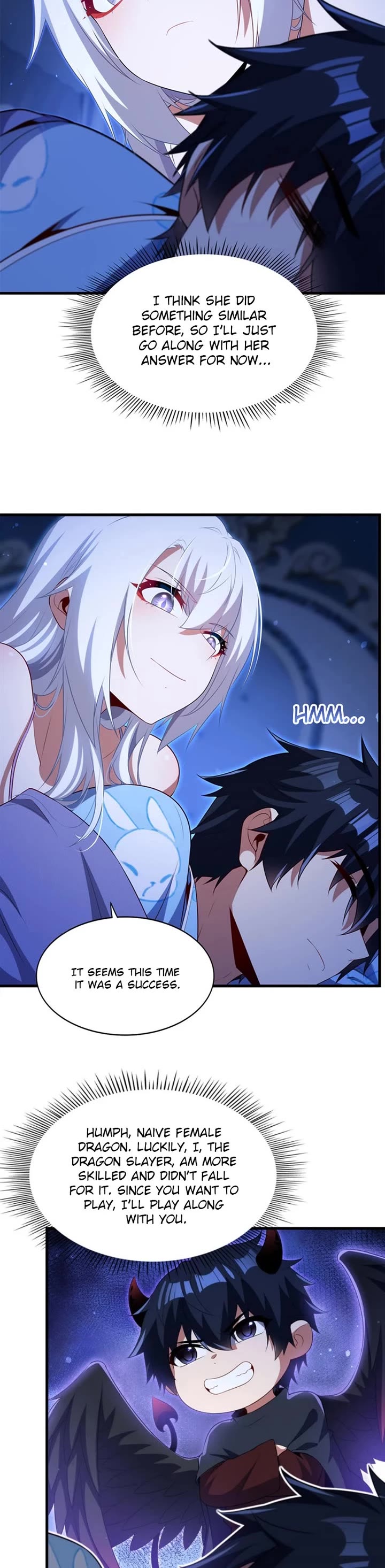 Shut Up, Evil Dragon! I Don't Want to Raise a Child With You Anymore Chapter 84 page 3 - Chapter 84: Using a counter-strategy
