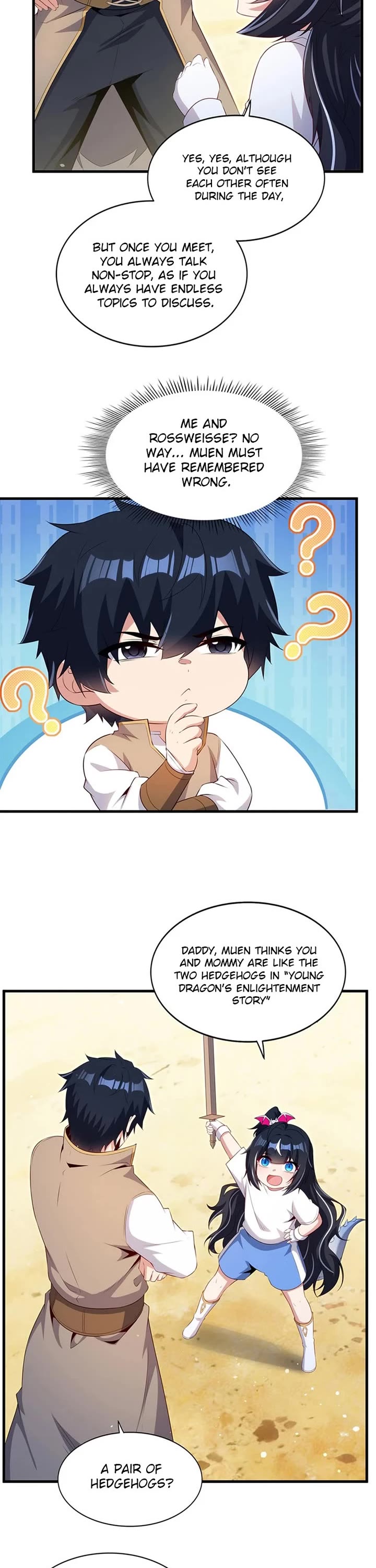 Shut Up, Evil Dragon! I Don't Want to Raise a Child With You Anymore Chapter 85 page 8 - Chapter 85: Saying one thing and meaning another