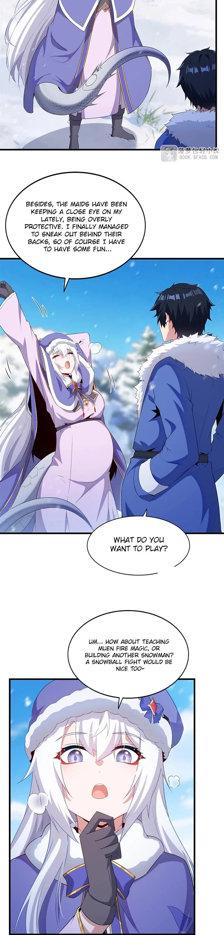 Shut Up, Evil Dragon! I Don't Want to Raise a Child With You Anymore Chapter 86 page 15 - Chapter 86: Winter Warmth