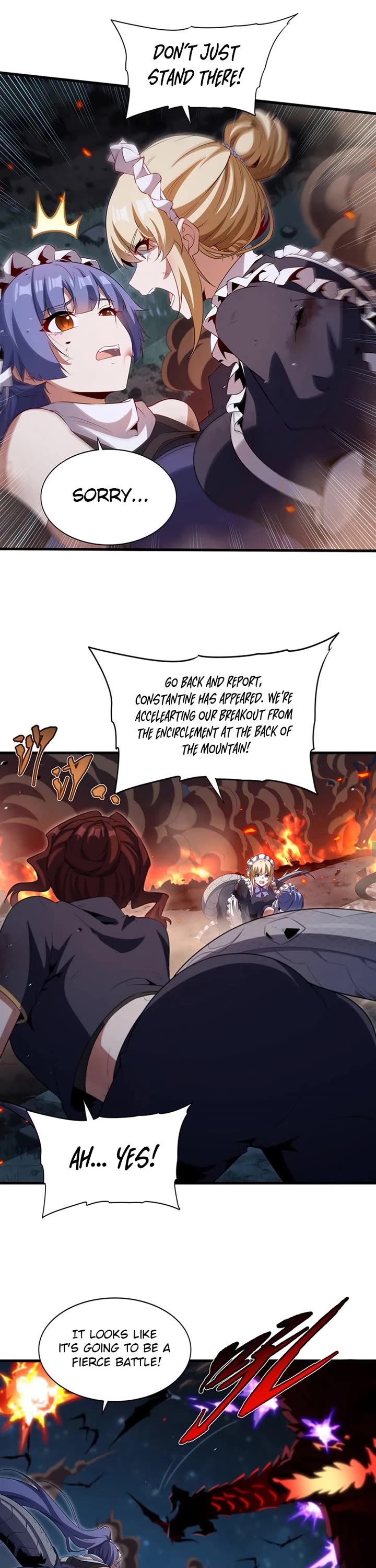 Shut Up, Evil Dragon! I Don't Want to Raise a Child With You Anymore Chapter 88 page 10 - Chapter 88: The Crimson Flame Dragon King Descends