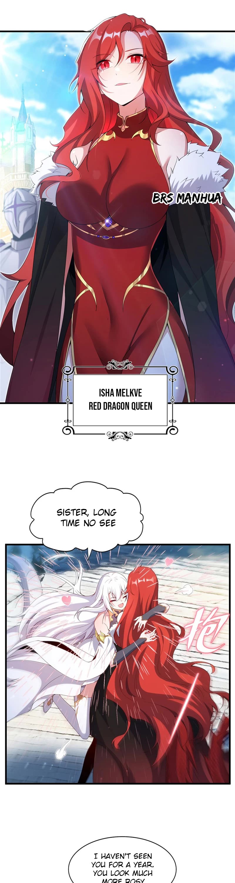 Shut Up, Evil Dragon! I Don't Want to Raise a Child With You Anymore Chapter 9 page 6 - Chapter 9: Red Dragon Queen
