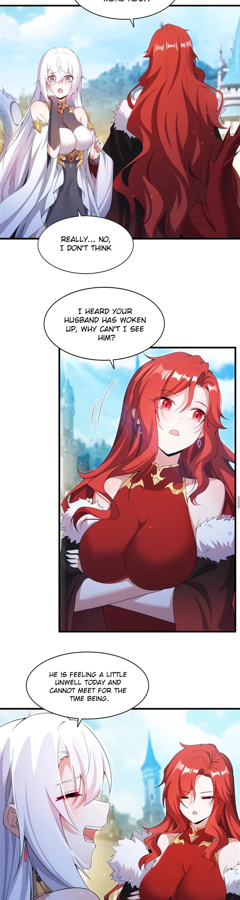 Shut Up, Evil Dragon! I Don't Want to Raise a Child With You Anymore Chapter 9 page 7 - Chapter 9: Red Dragon Queen