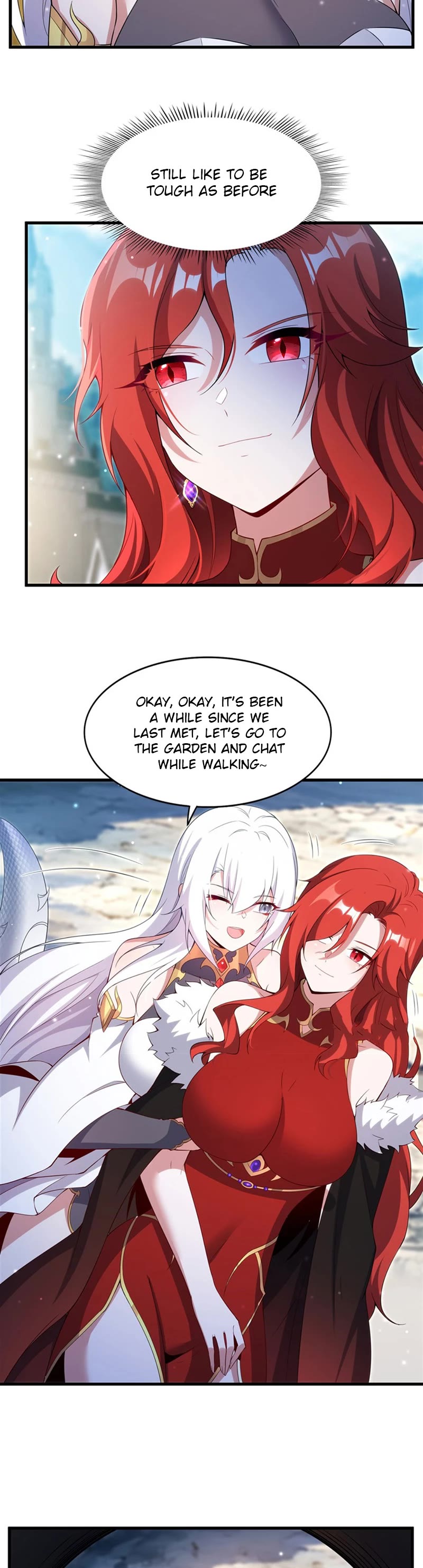 Shut Up, Evil Dragon! I Don't Want to Raise a Child With You Anymore Chapter 9 page 9 - Chapter 9: Red Dragon Queen