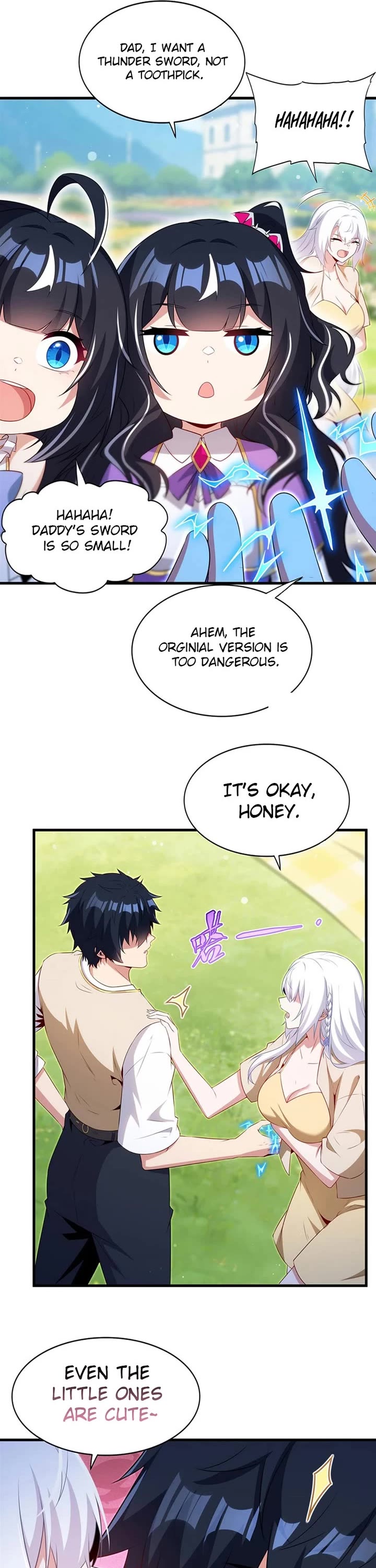 Shut Up, Evil Dragon! I Don't Want to Raise a Child With You Anymore Chapter 93 page 12 - Chapter 93: Even small ones are cute