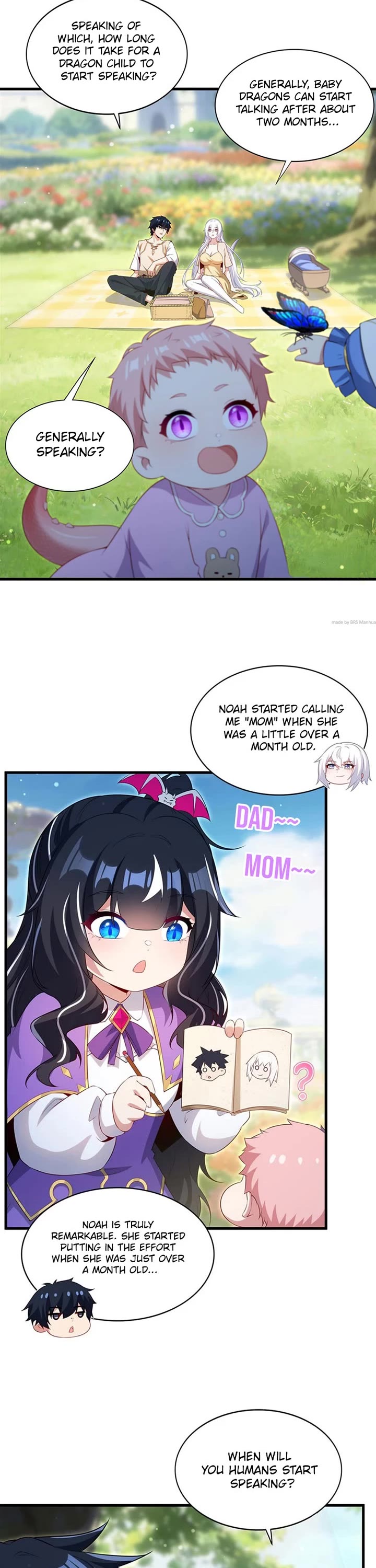 Shut Up, Evil Dragon! I Don't Want to Raise a Child With You Anymore Chapter 93 page 2 - Chapter 93: Even small ones are cute