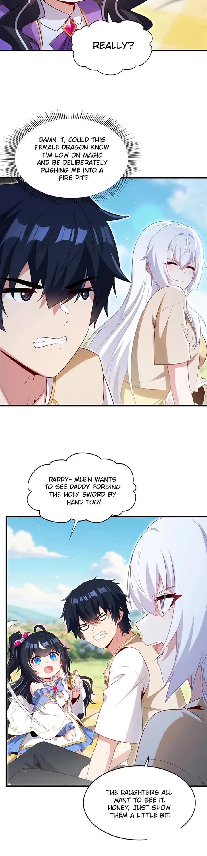 Shut Up, Evil Dragon! I Don't Want to Raise a Child With You Anymore Chapter 93 page 9 - Chapter 93: Even small ones are cute