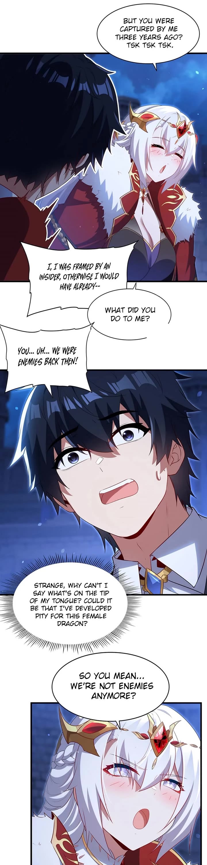Shut Up, Evil Dragon! I Don't Want to Raise a Child With You Anymore Chapter 95 page 15 - Chapter 95: Heart-to-heart talk after drinking