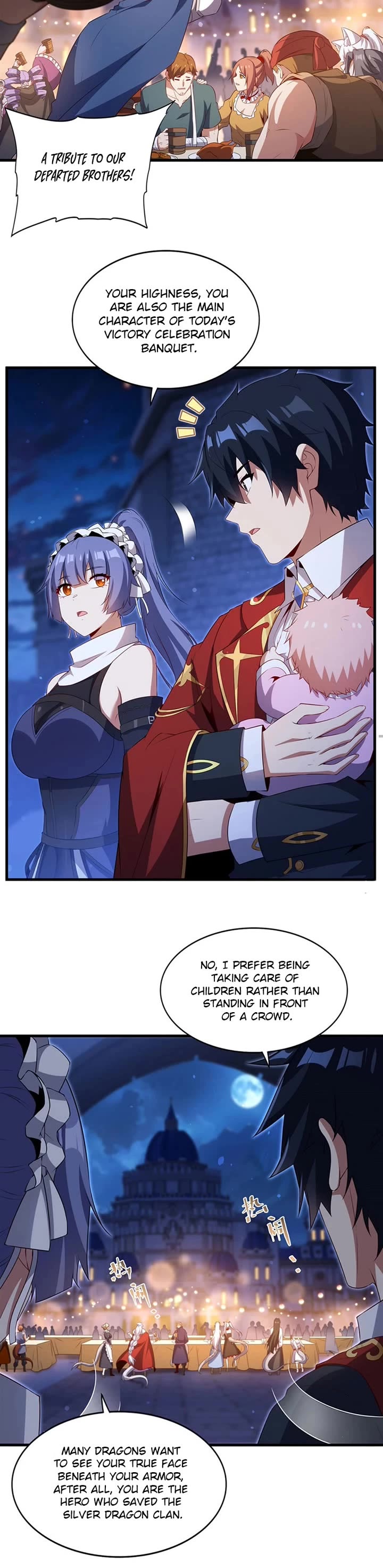 Shut Up, Evil Dragon! I Don't Want to Raise a Child With You Anymore Chapter 95 page 4 - Chapter 95: Heart-to-heart talk after drinking