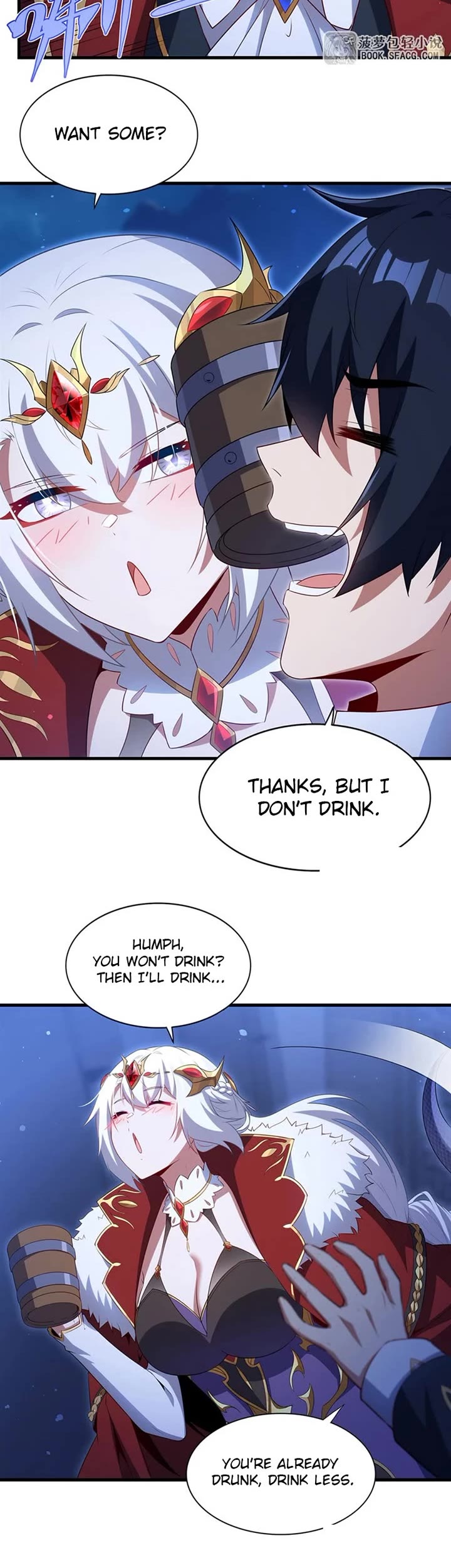 Shut Up, Evil Dragon! I Don't Want to Raise a Child With You Anymore Chapter 95 page 9 - Chapter 95: Heart-to-heart talk after drinking