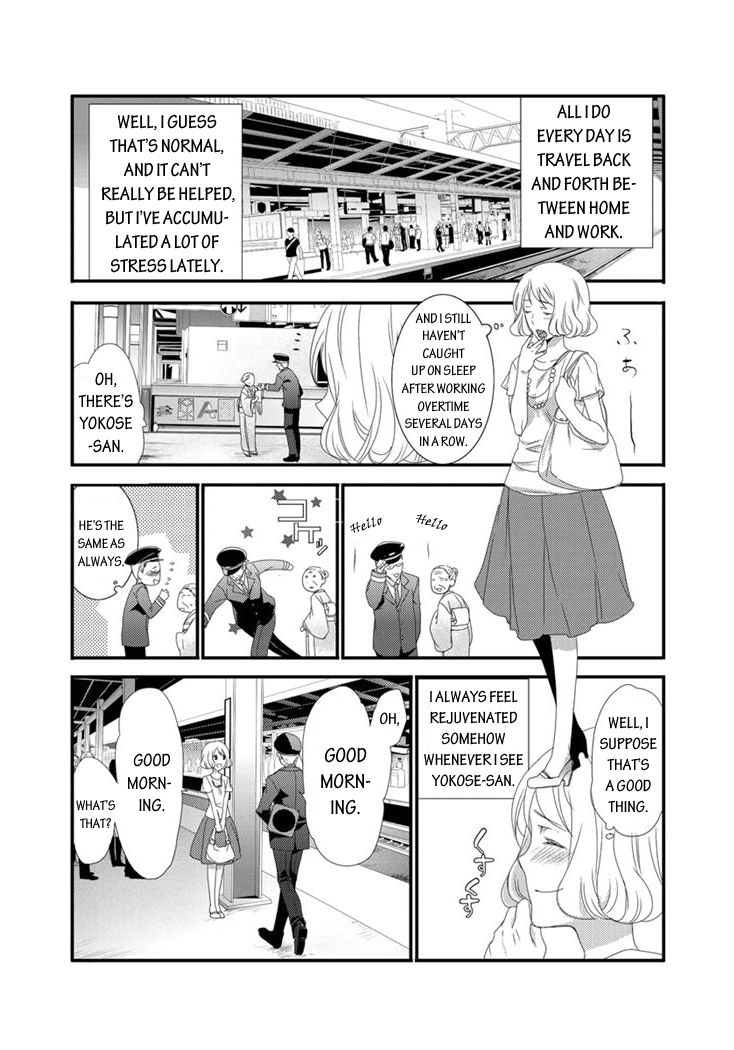 Shuuden na Kankei Chapter 1.2 page 5 - Chapter 1 v2 : The Station Attendant at My Local Train Station