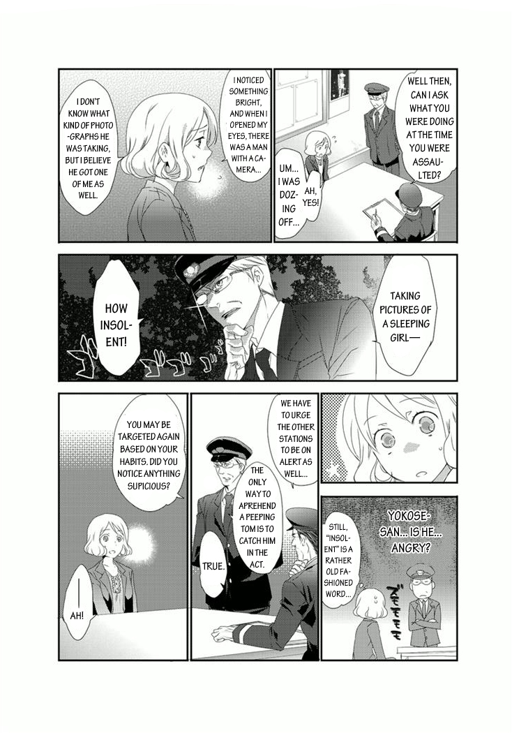 Shuuden na Kankei Chapter 2.2 page 17 - Chapter 2 v2 : A Pervert on the Train in the Middle of the Night?!