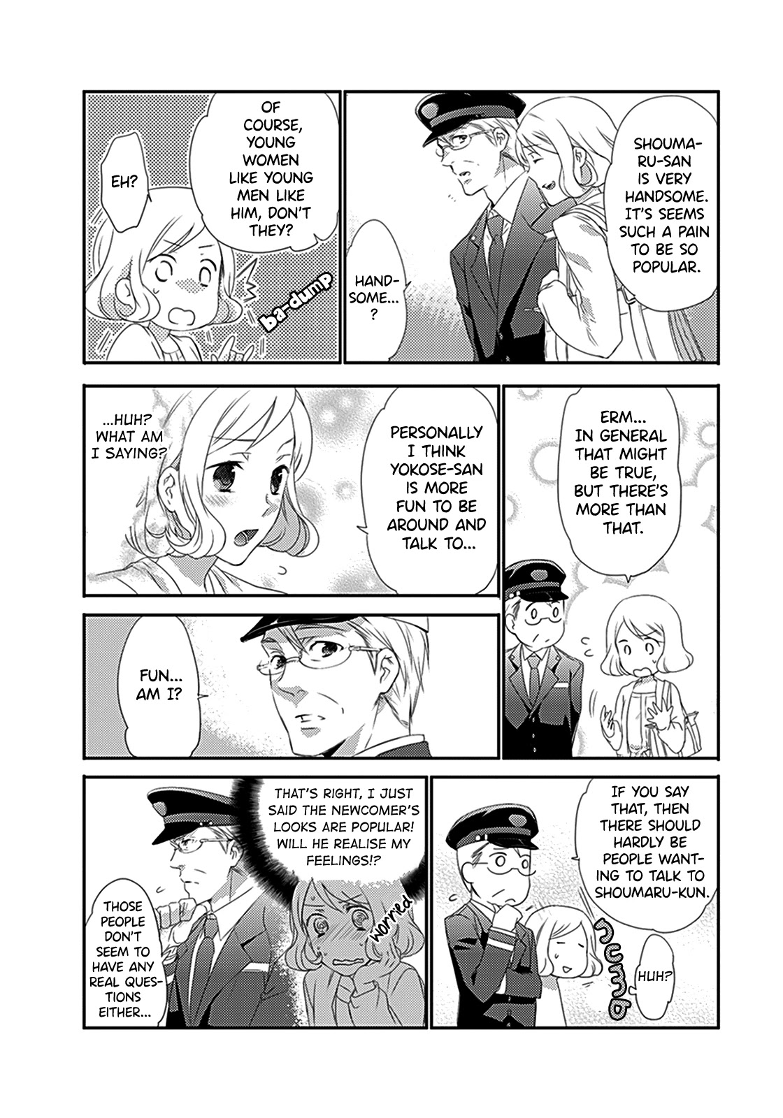 Shuuden na Kankei Chapter 3 page 14 - Chapter 3: The New Station Attendant Is A Super Hottie