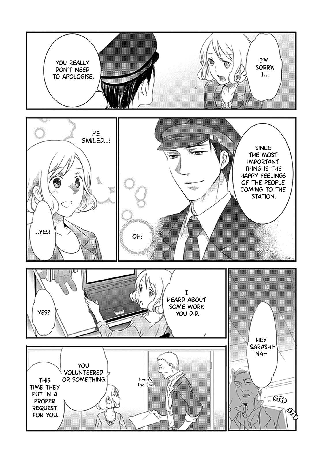 Shuuden na Kankei Chapter 3 page 32 - Chapter 3: The New Station Attendant Is A Super Hottie