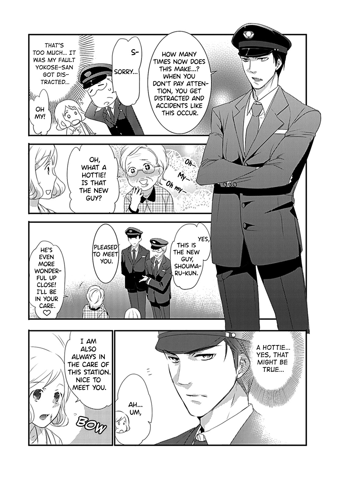Shuuden na Kankei Chapter 3 page 5 - Chapter 3: The New Station Attendant Is A Super Hottie
