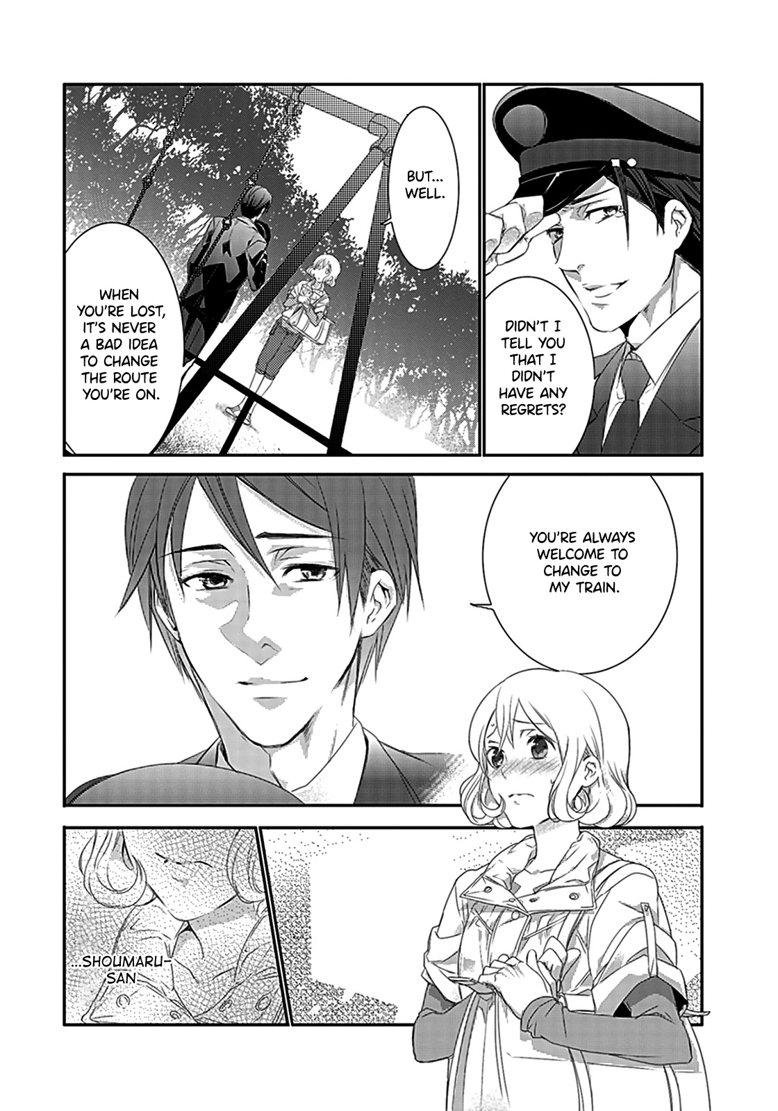 Shuuden na Kankei Chapter 5 page 19 - Chapter 5: The Two On The Last Train
