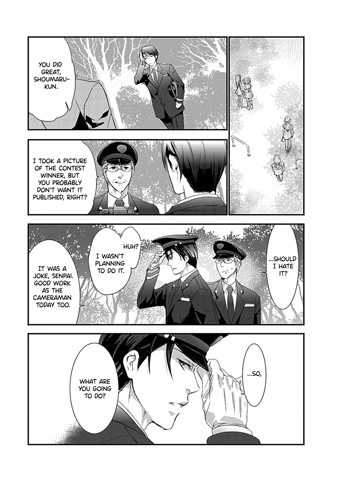 Shuuden na Kankei Chapter 5 page 7 - Chapter 5: The Two On The Last Train
