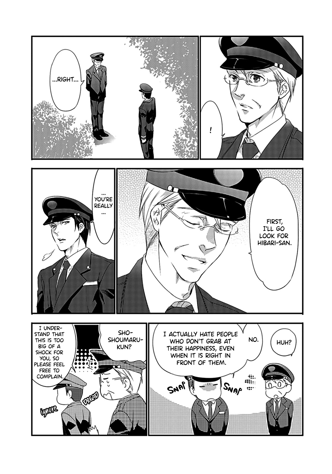 Shuuden na Kankei Chapter 5 page 8 - Chapter 5: The Two On The Last Train