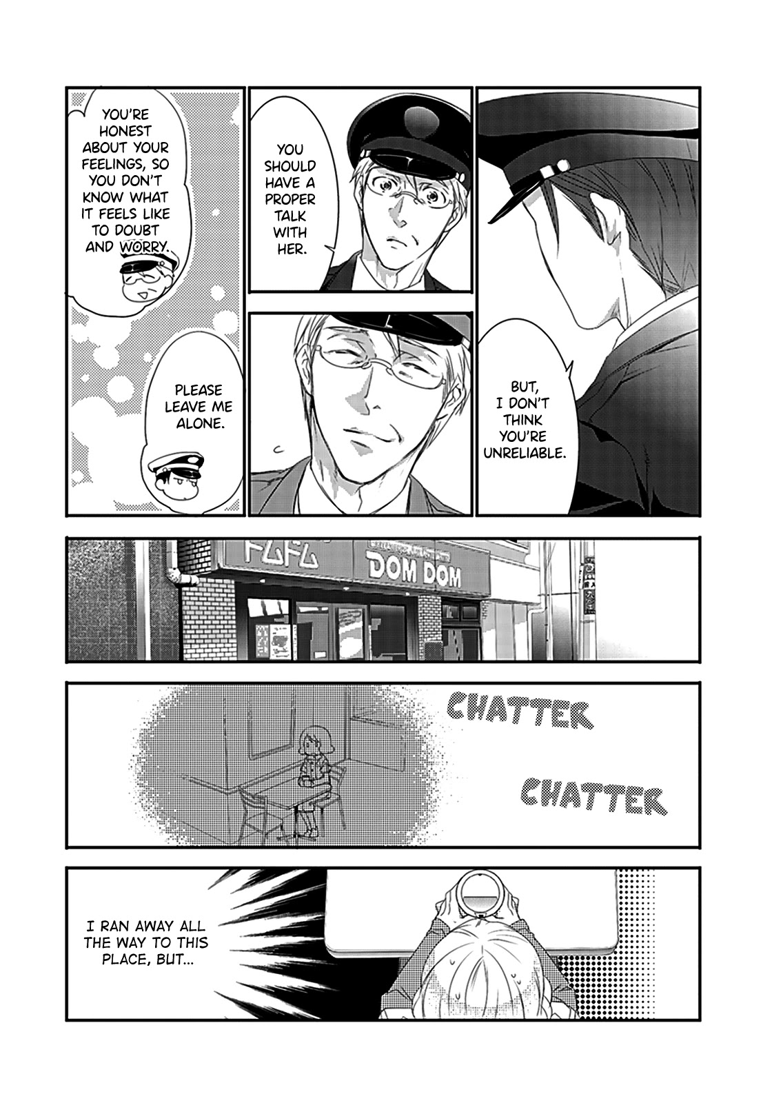 Shuuden na Kankei Chapter 5 page 9 - Chapter 5: The Two On The Last Train