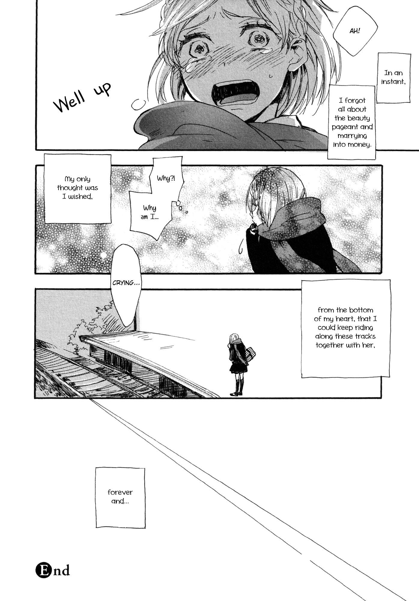 Shuuden ni wa Kaeshimasu Chapter 1.2 page 16 - Chapter 1 v2 : From Aiu Station on the Hiragana Line [Oneshot]