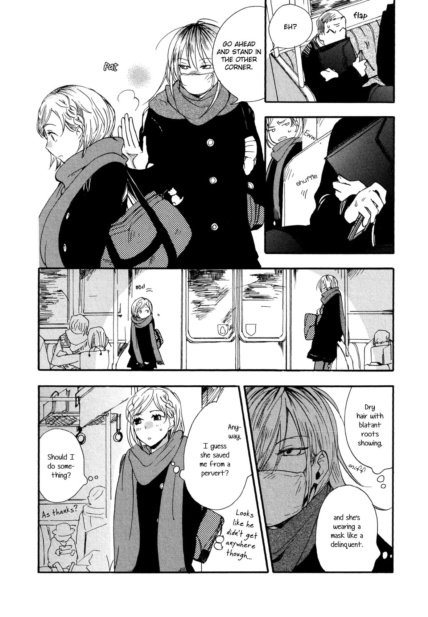 Shuuden ni wa Kaeshimasu Chapter 1.2 page 3 - Chapter 1 v2 : From Aiu Station on the Hiragana Line [Oneshot]
