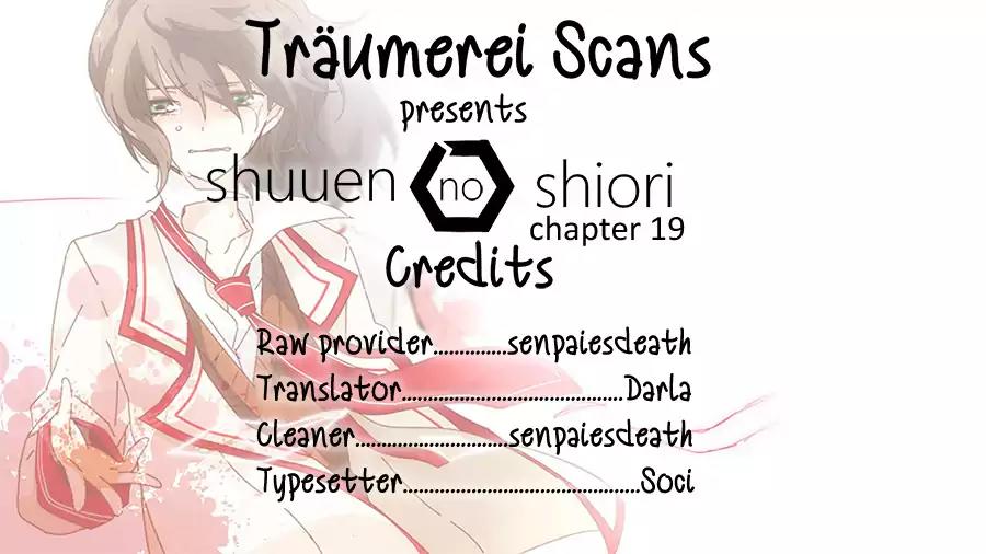 Shuuen no Shiori Chapter 19 page 1 - Chapter 19: A Ringing Bell Signals