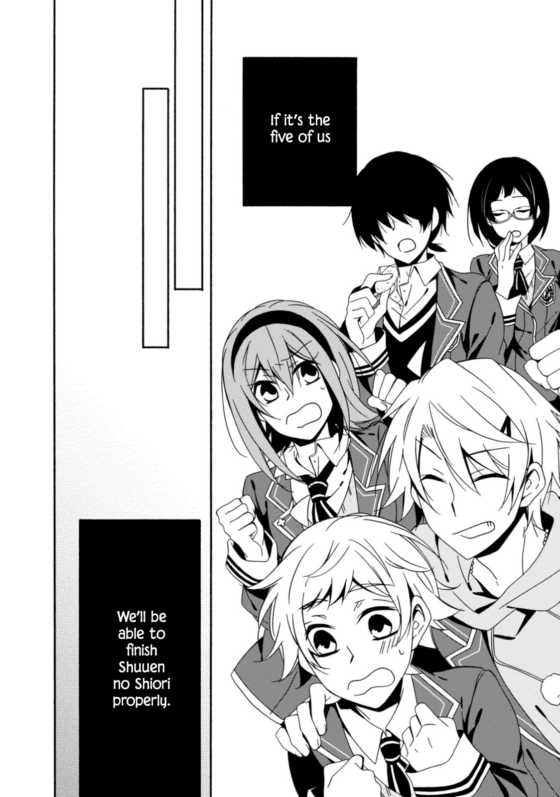 Shuuen no Shiori Chapter 29 page 13 - Chapter 29: Schrödinger's Cat is Crying There