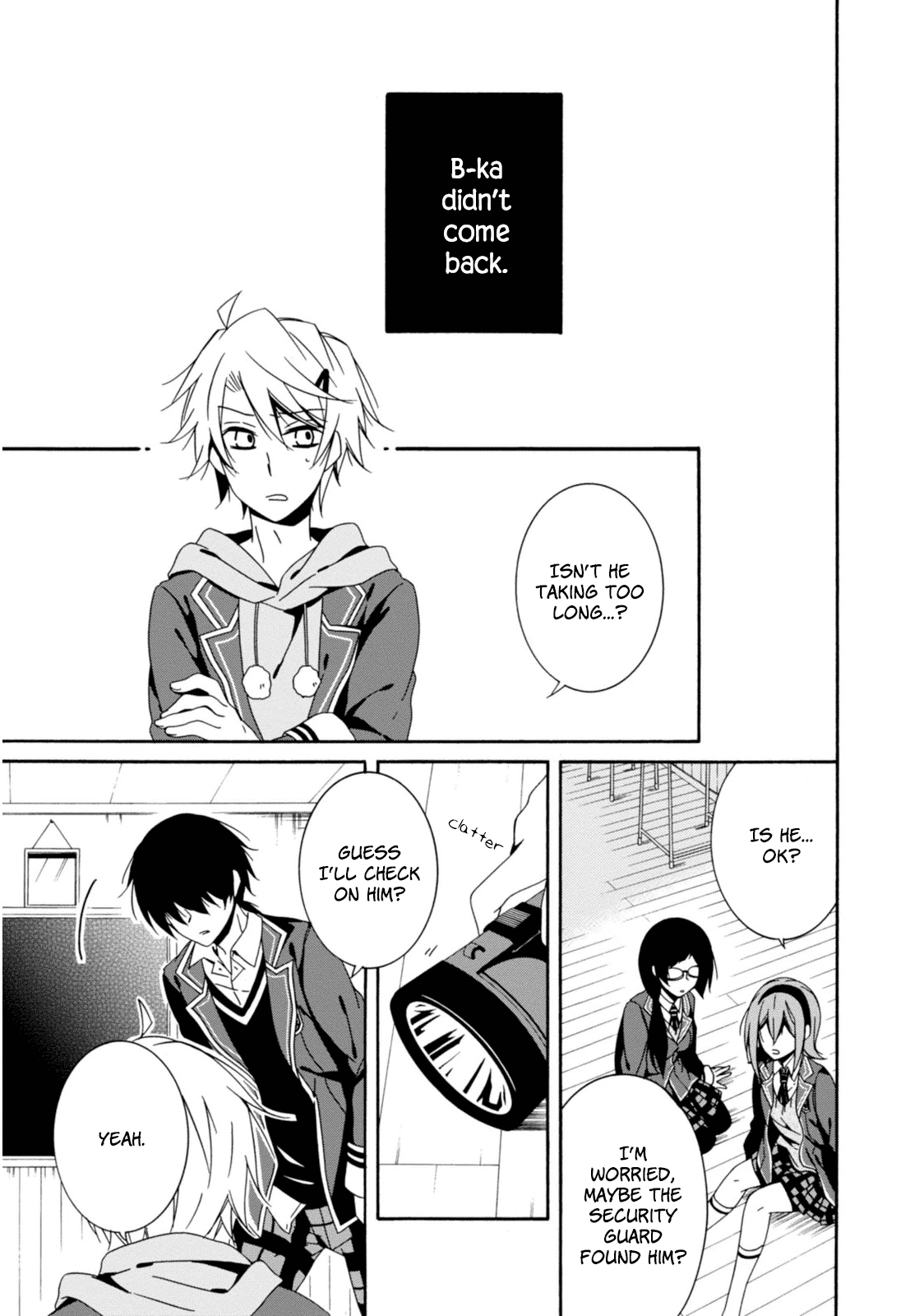 Shuuen no Shiori Chapter 29 page 16 - Chapter 29: Schrödinger's Cat is Crying There