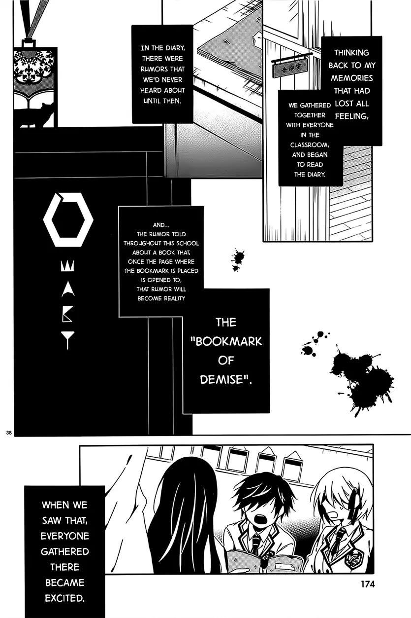 Shuuen no Shiori Chapter 6 page 38 - Chapter 6: Perfect Crime Love Letter