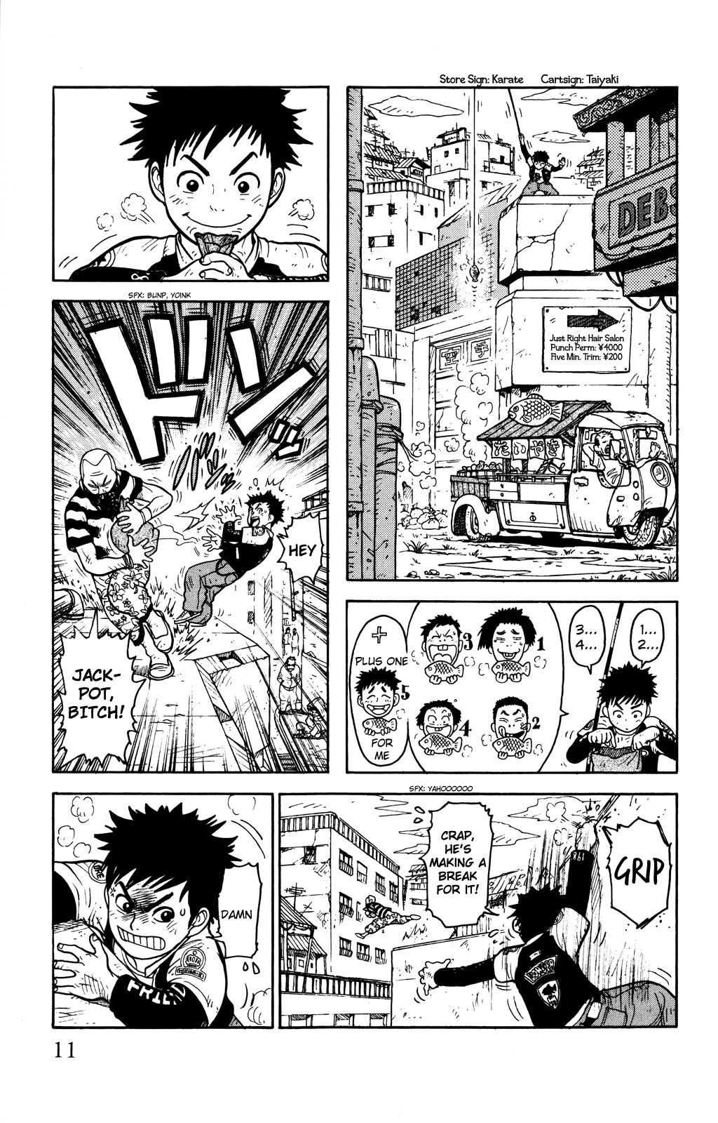 Shuujin Riku Chapter 1 page 12 - Chapter 1: Paradise