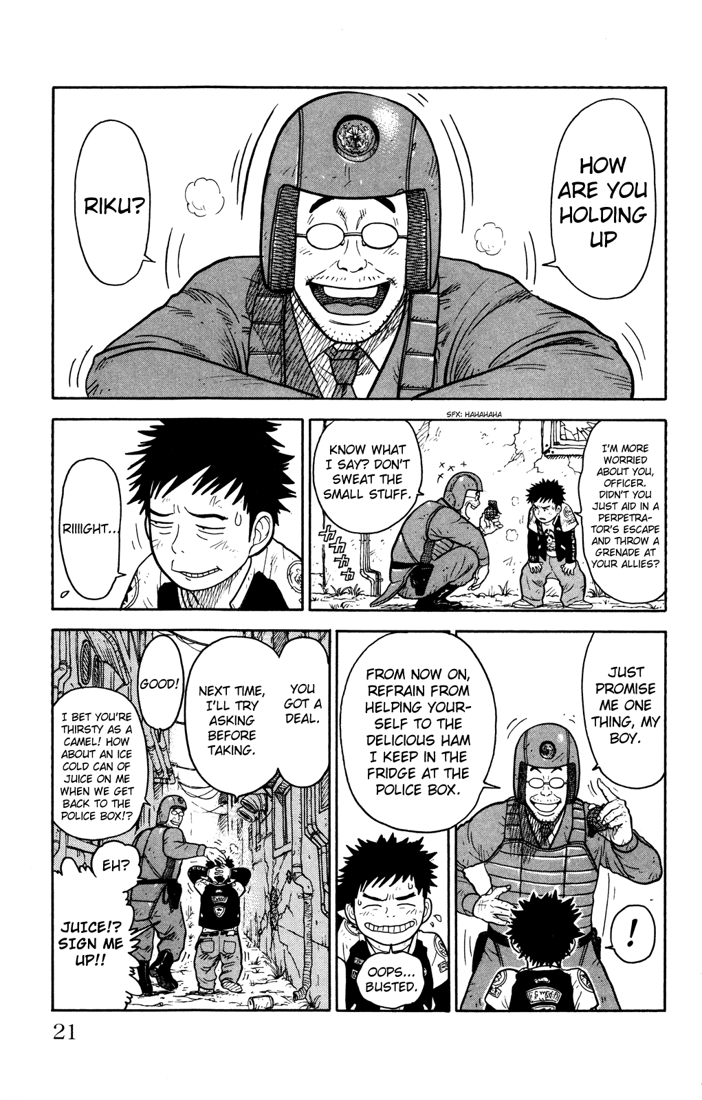 Shuujin Riku Chapter 1 page 22 - Chapter 1: Paradise