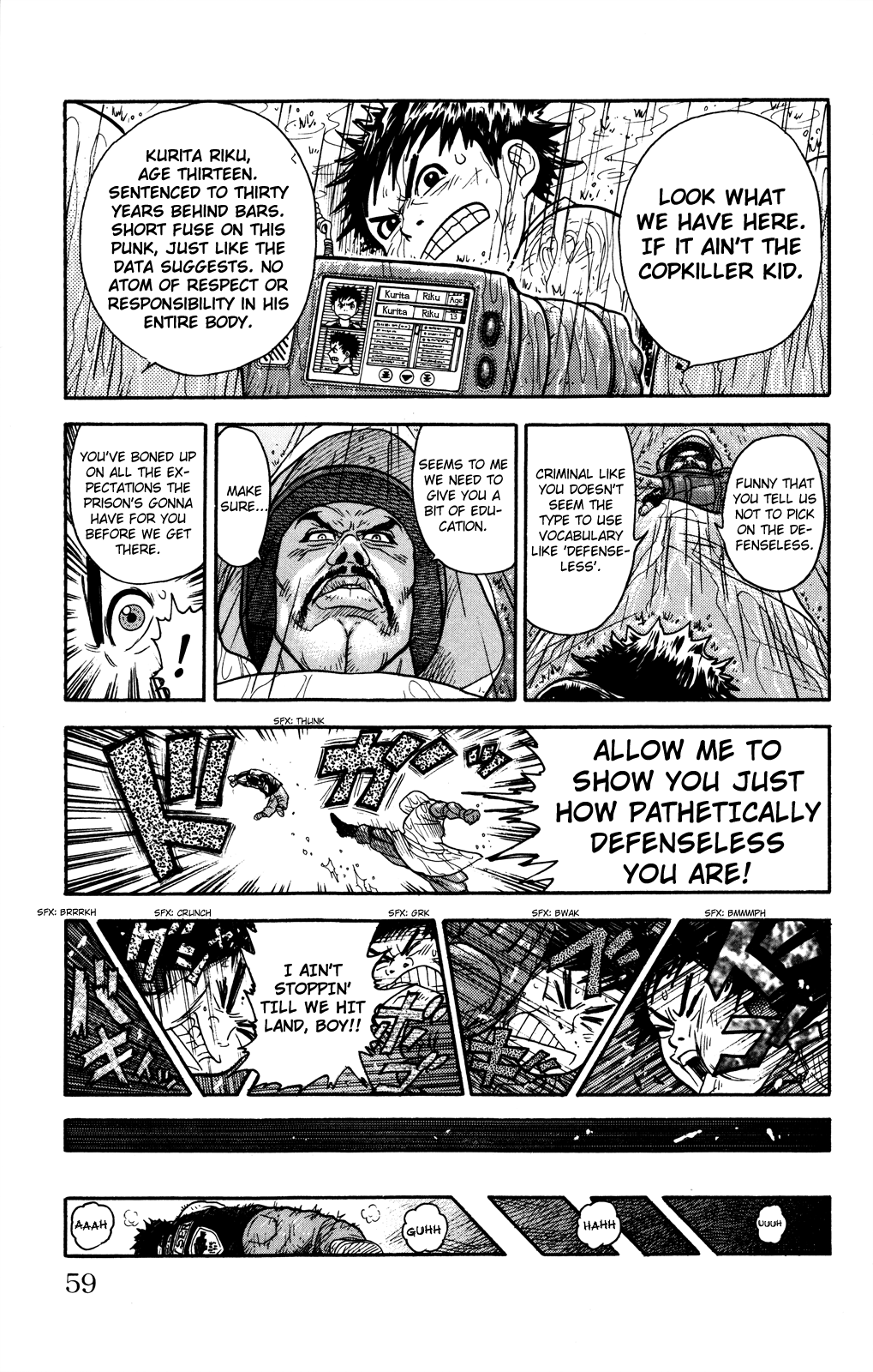 Shuujin Riku Chapter 1 page 60 - Chapter 1: Paradise