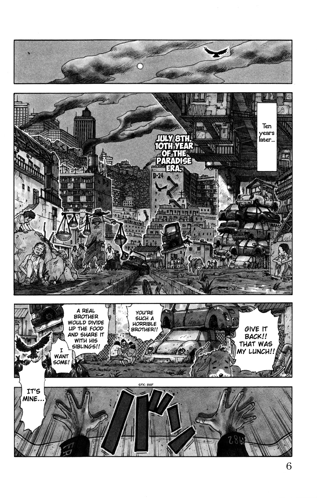Shuujin Riku Chapter 1 page 7 - Chapter 1: Paradise