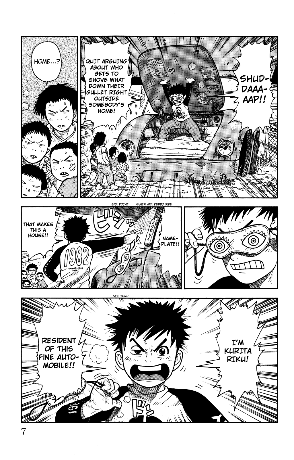 Shuujin Riku Chapter 1 page 8 - Chapter 1: Paradise