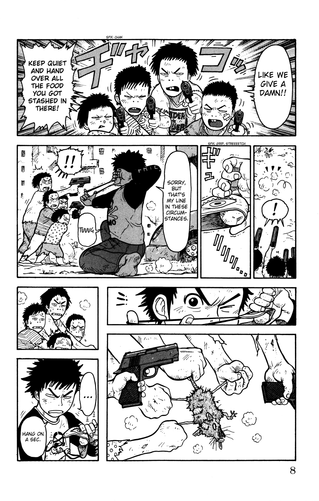 Shuujin Riku Chapter 1 page 9 - Chapter 1: Paradise