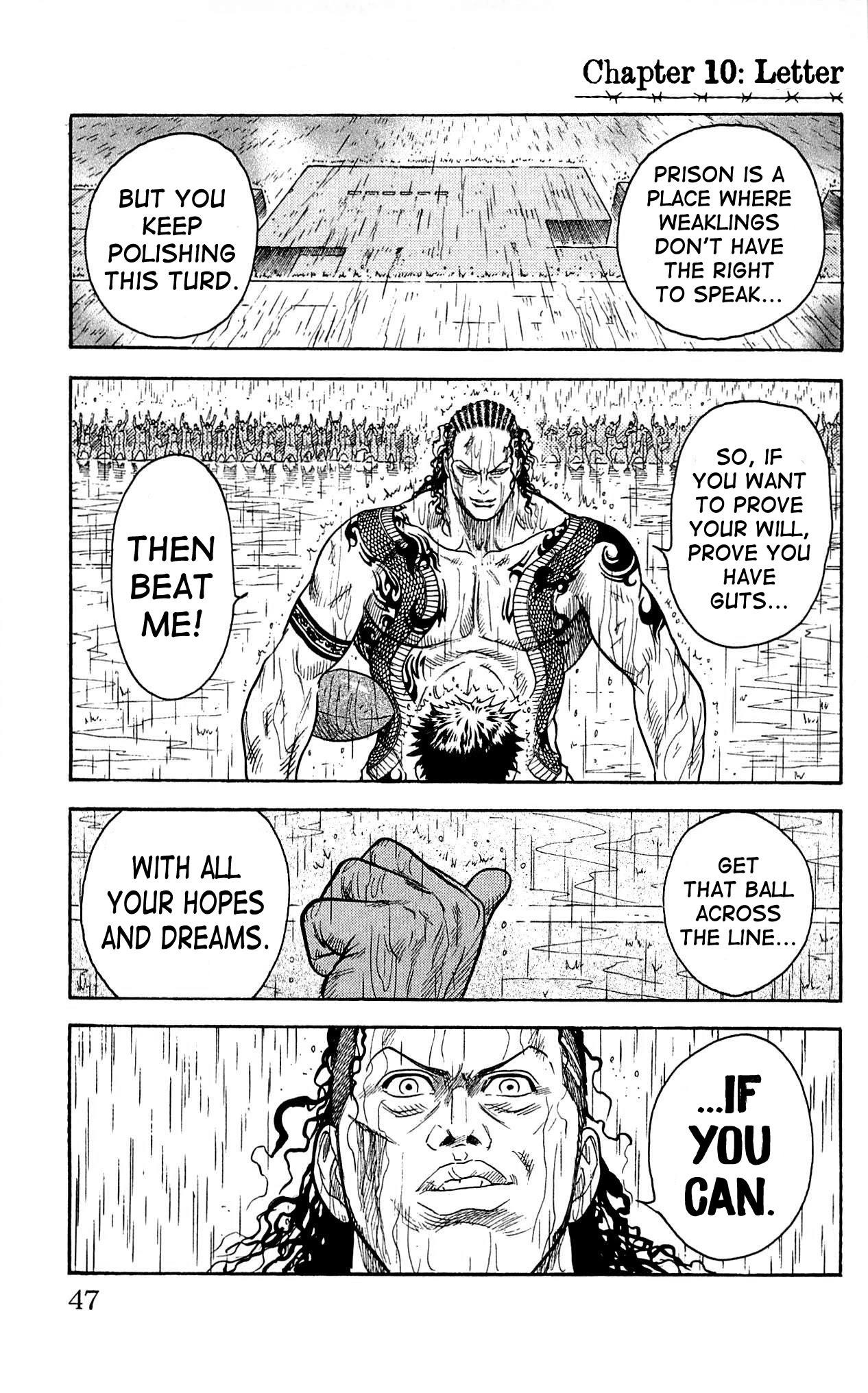 Shuujin Riku Chapter 10 page 1 - Chapter 10: Letter