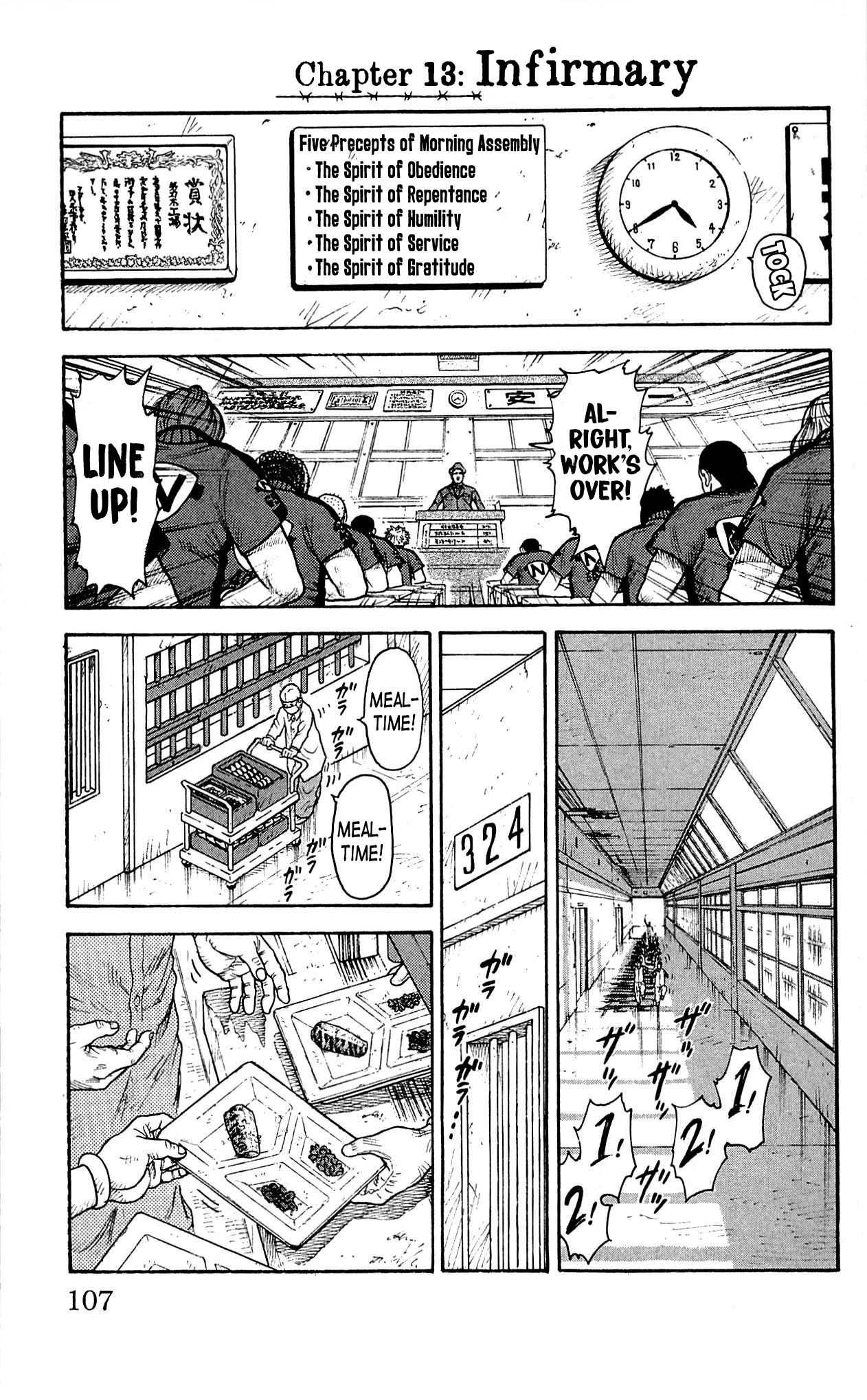 Shuujin Riku Chapter 13 page 1 - Chapter 13: Infirmary