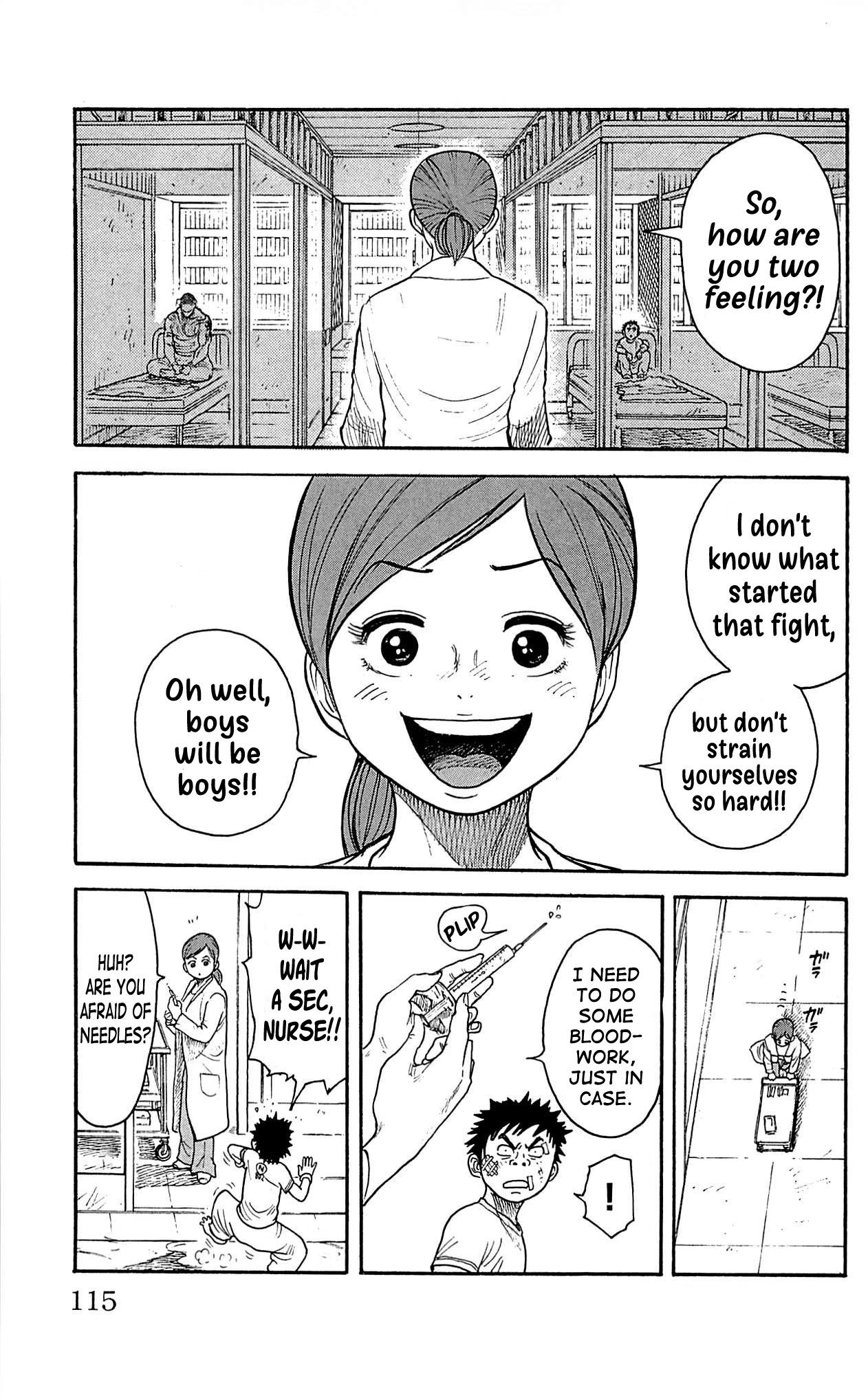 Shuujin Riku Chapter 13 page 9 - Chapter 13: Infirmary
