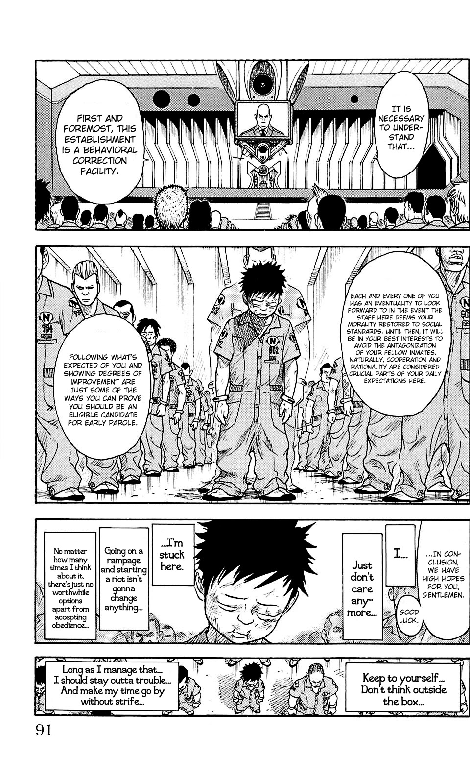 Shuujin Riku Chapter 2 page 27 - Chapter 2: Imprisonment