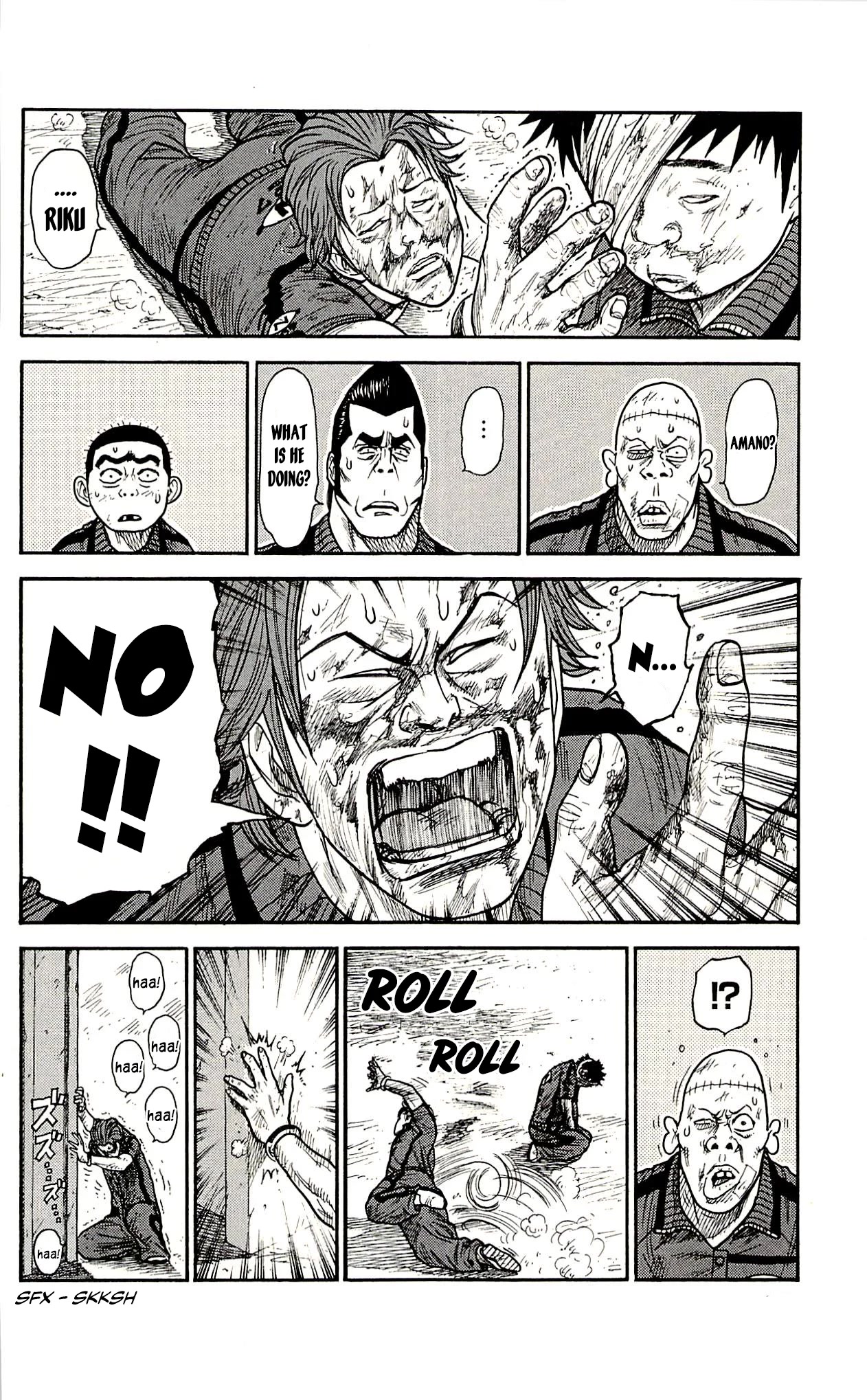 Shuujin Riku Chapter 27 page 15 - Chapter 27: Sharing