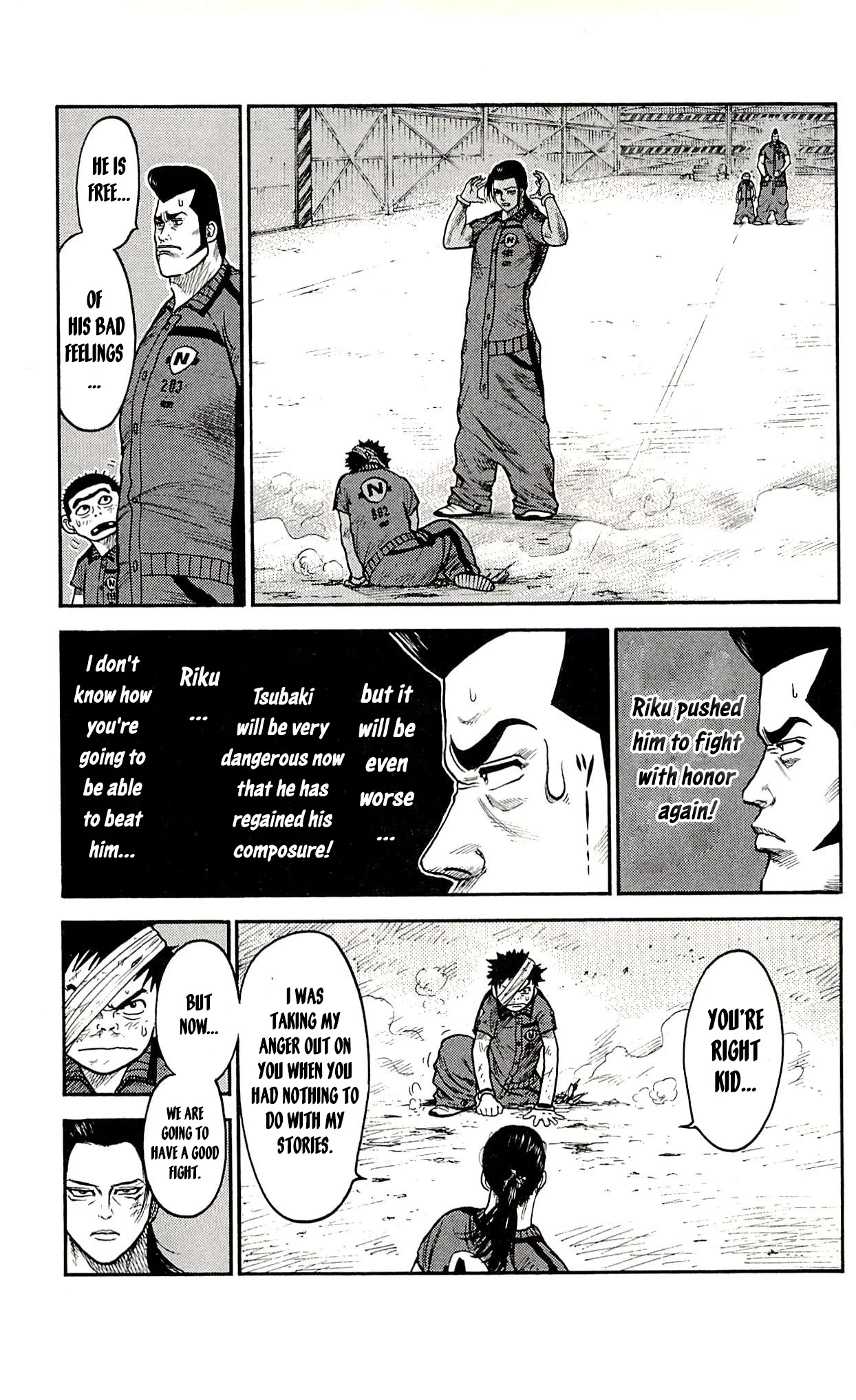 Shuujin Riku Chapter 27 page 4 - Chapter 27: Sharing