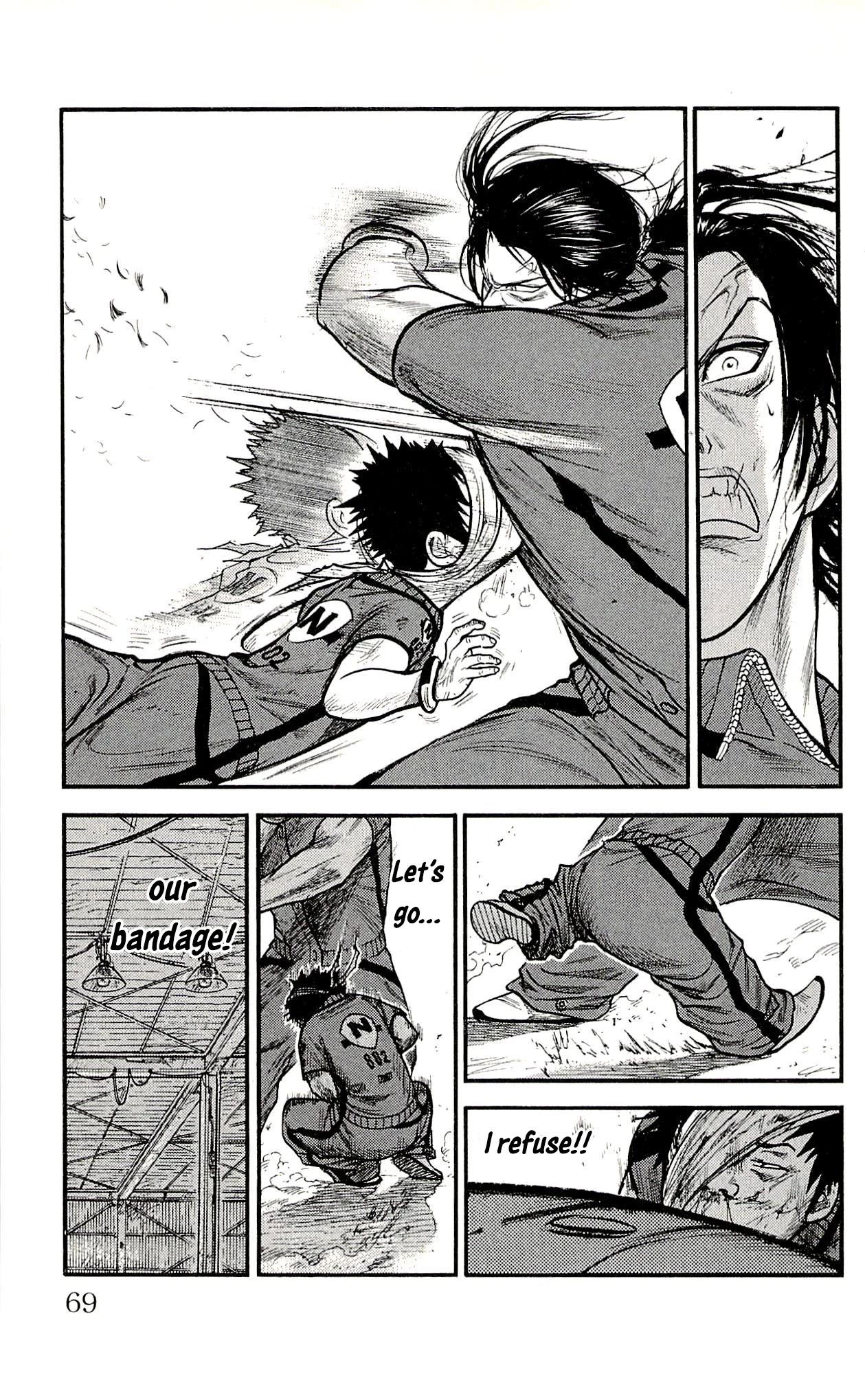 Shuujin Riku Chapter 28 page 13 - Chapter 28: Fire