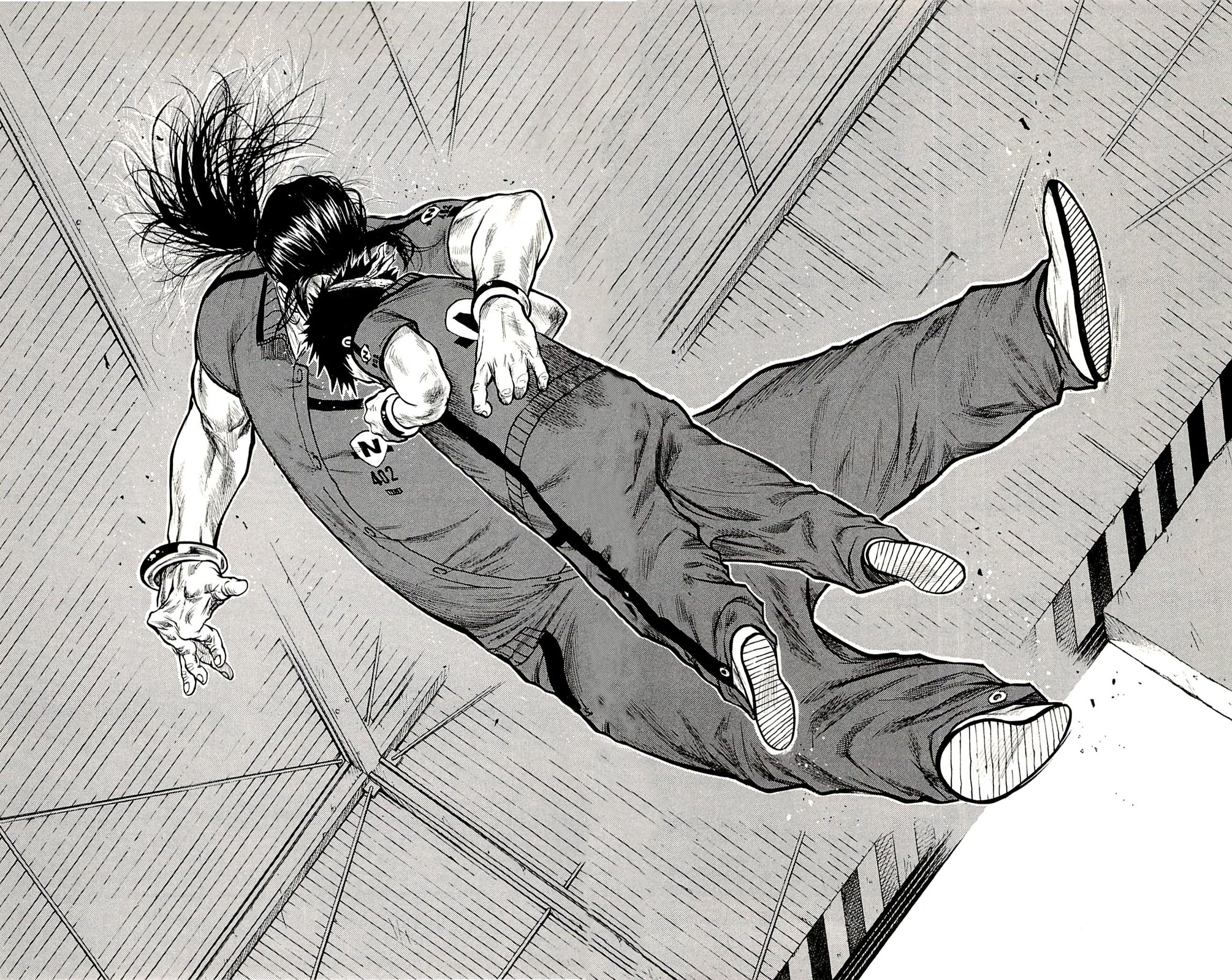 Shuujin Riku Chapter 28 page 14 - Chapter 28: Fire