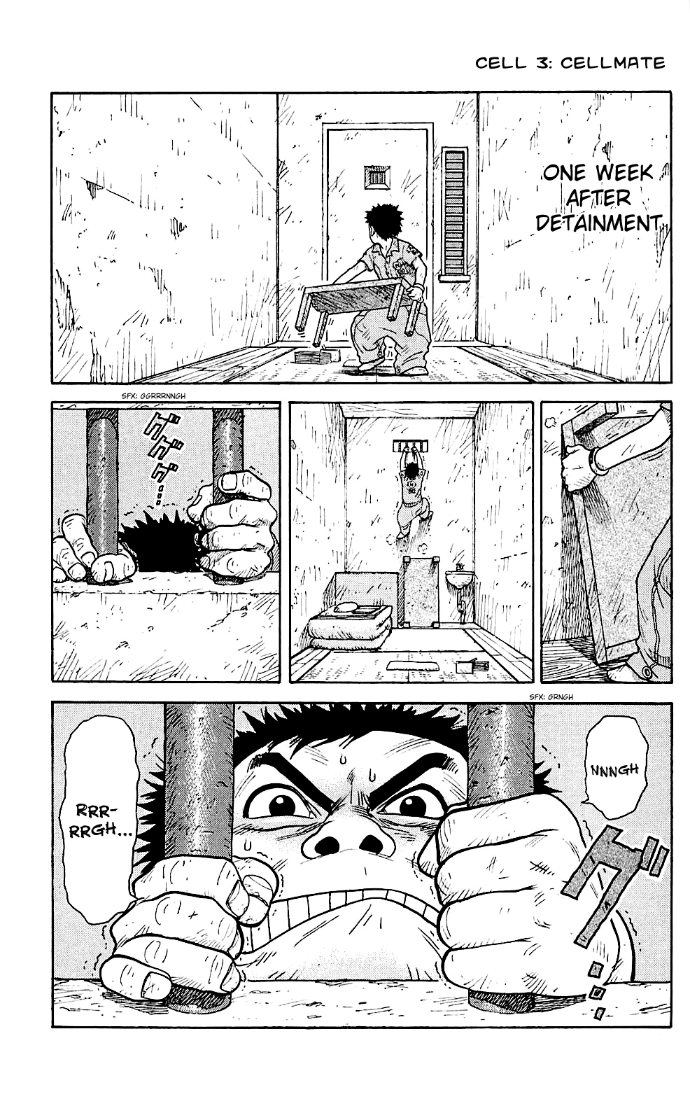Shuujin Riku Chapter 3 page 1 - Chapter 3: Cellmate