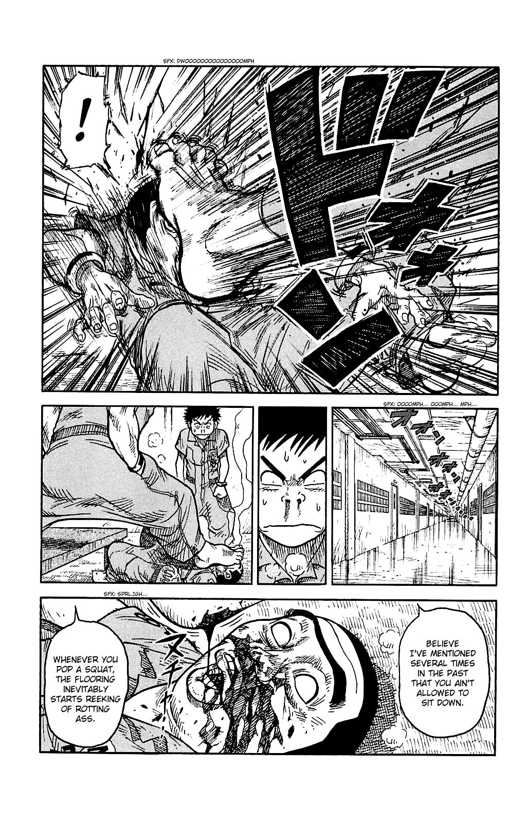 Shuujin Riku Chapter 3 page 12 - Chapter 3: Cellmate