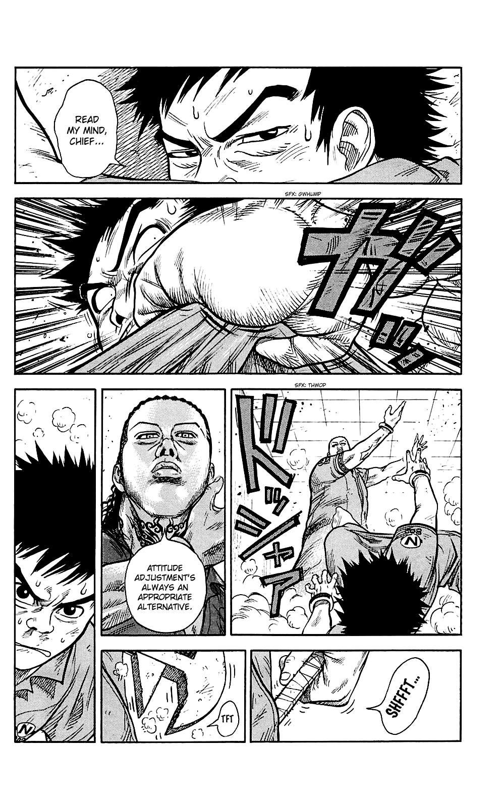Shuujin Riku Chapter 3 page 19 - Chapter 3: Cellmate