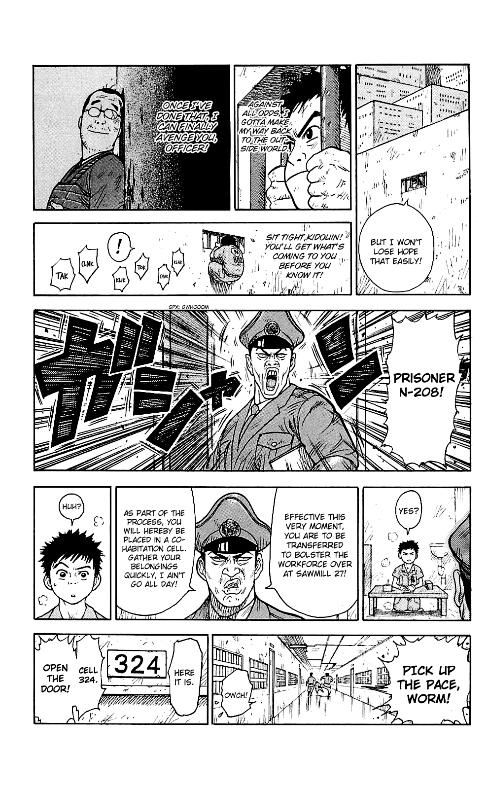 Shuujin Riku Chapter 3 page 3 - Chapter 3: Cellmate