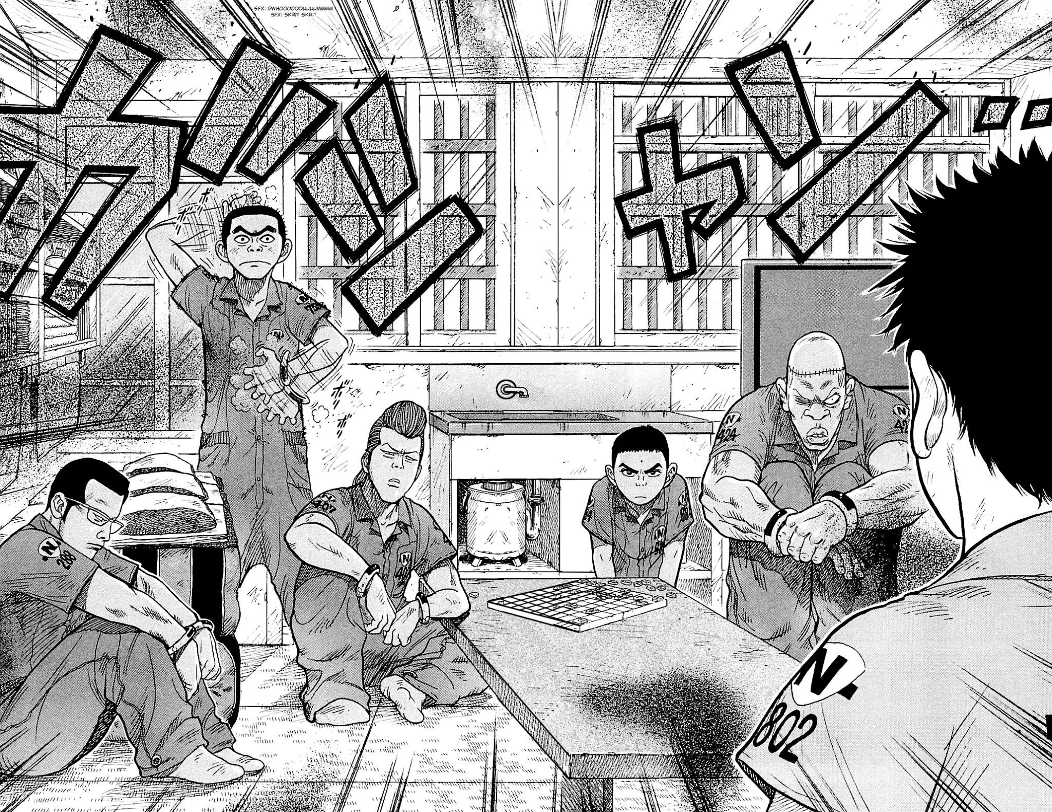 Shuujin Riku Chapter 3 page 4 - Chapter 3: Cellmate